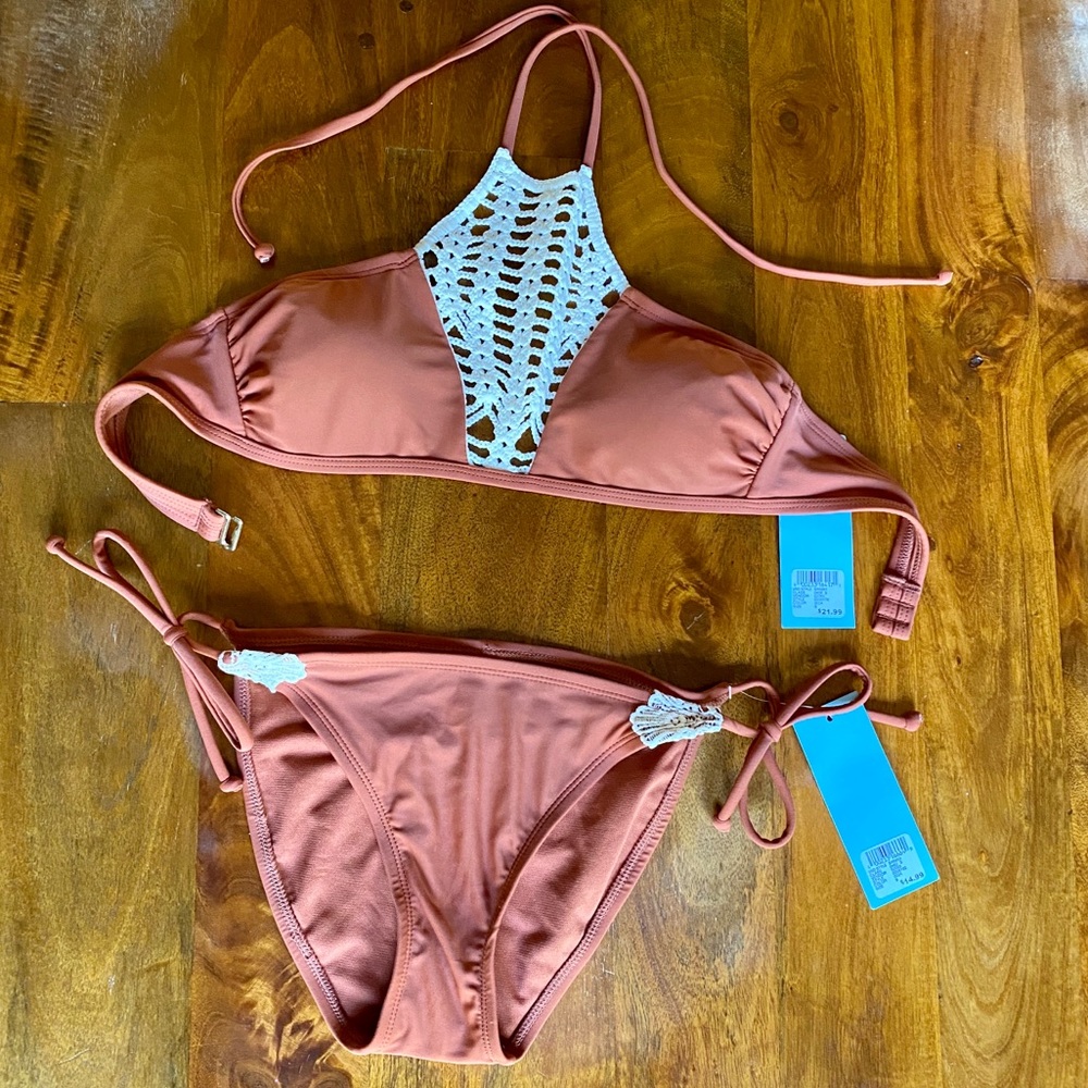 Size small bikini set with lace NWT